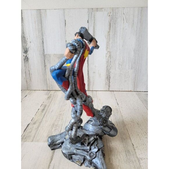 DC paquet Superman brainiac 1998 vintage statue figurine - Picture 6 of 14